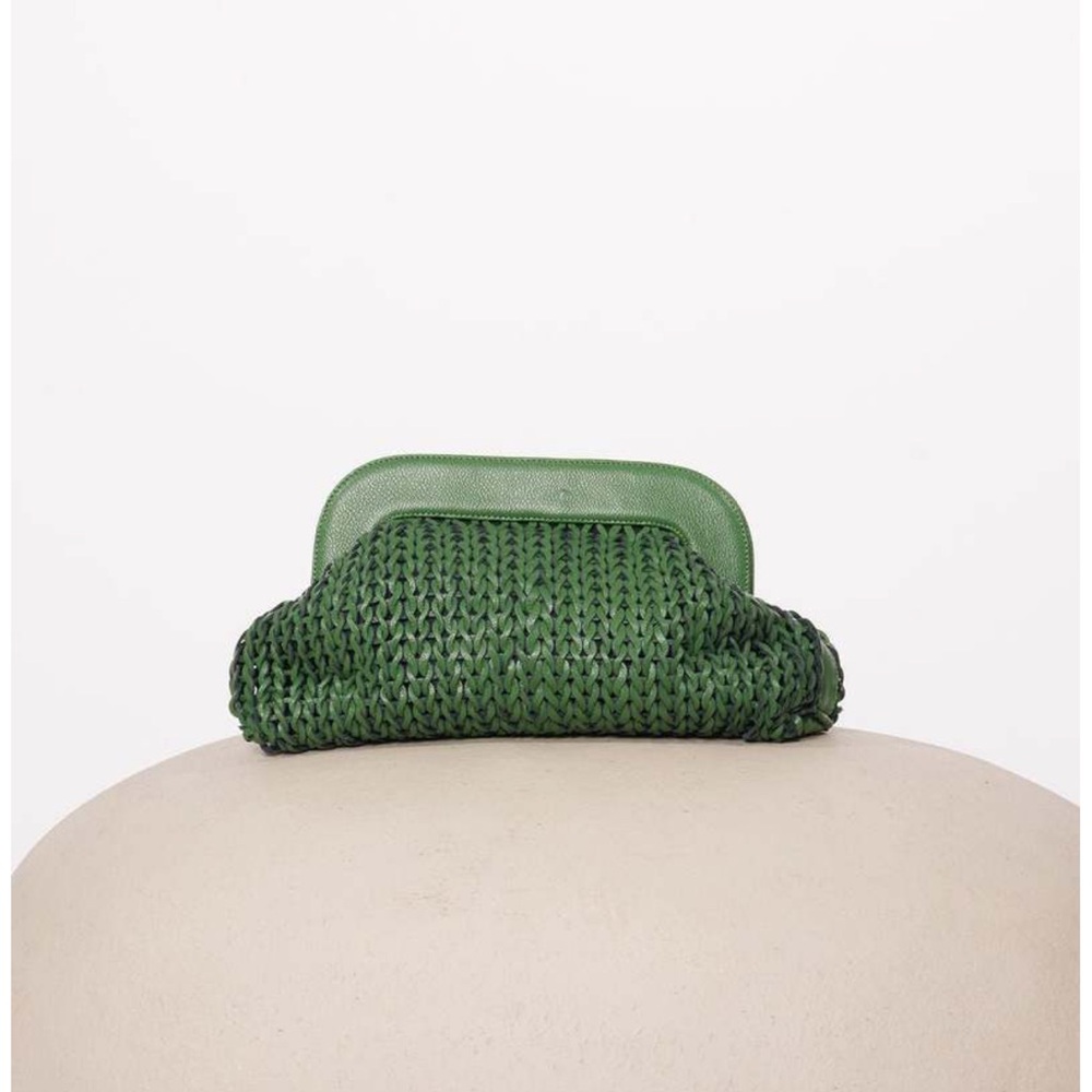 NONchalant Haddie Leather Clutch